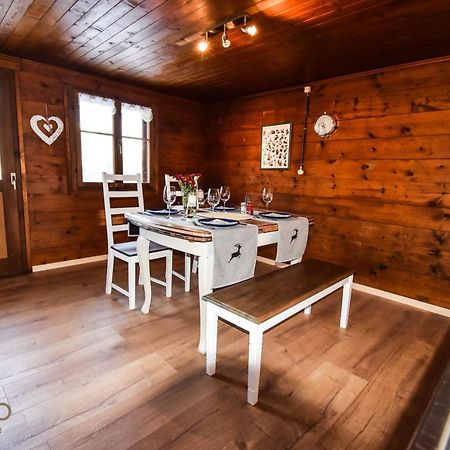 Cosy Chalet In Brig-Glis Exteriér fotografie