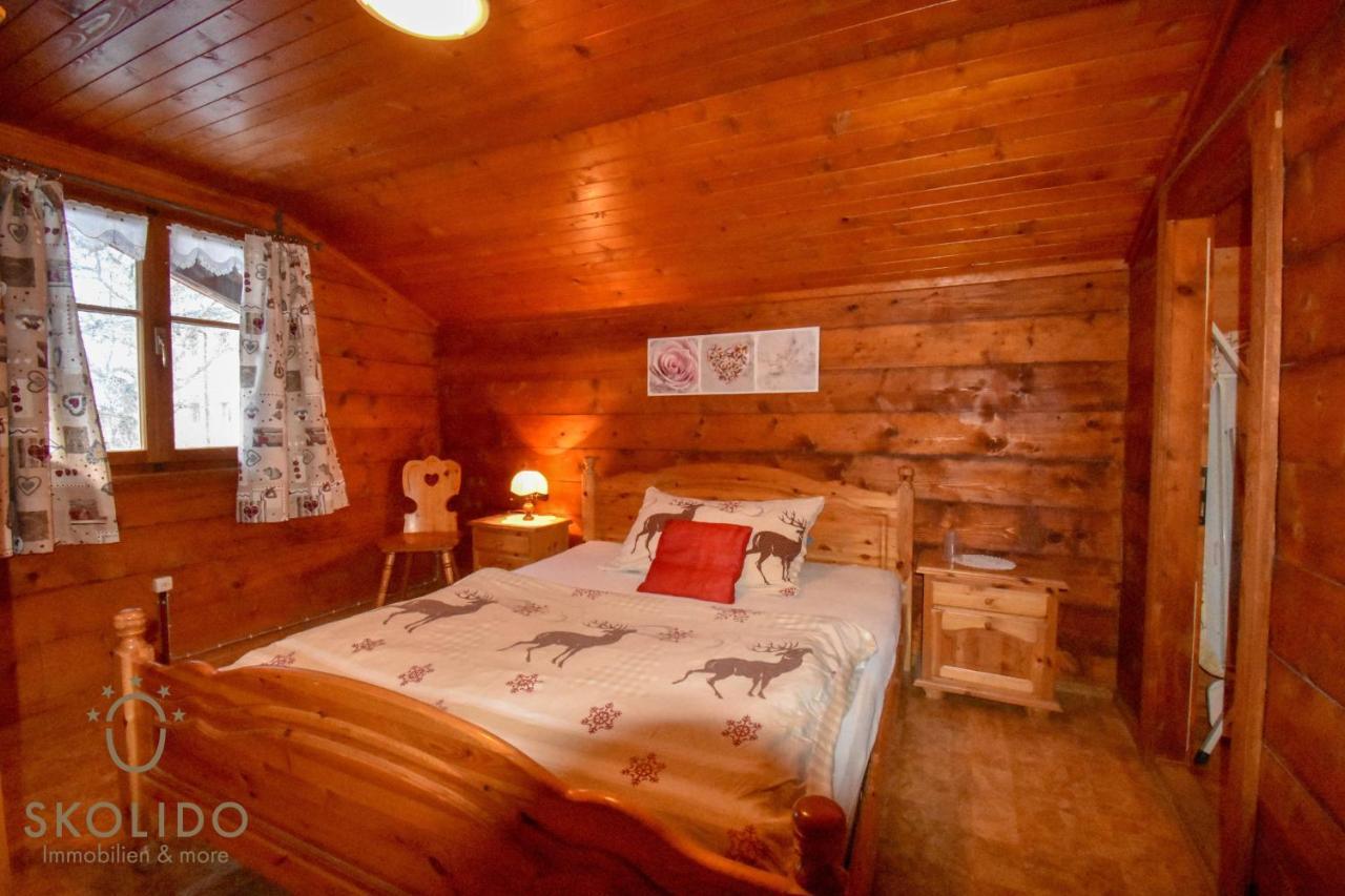 Cosy Chalet In Brig-Glis Exteriér fotografie