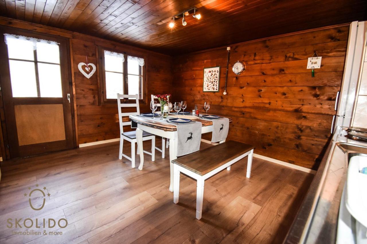 Cosy Chalet In Brig-Glis Exteriér fotografie