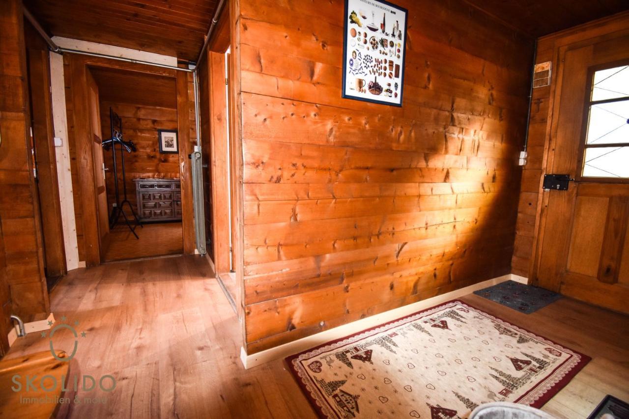 Cosy Chalet In Brig-Glis Exteriér fotografie