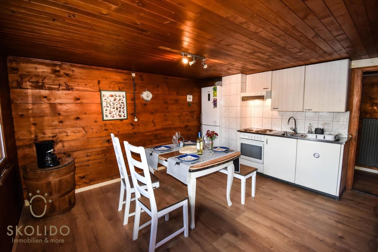 Cosy Chalet In Brig-Glis Exteriér fotografie
